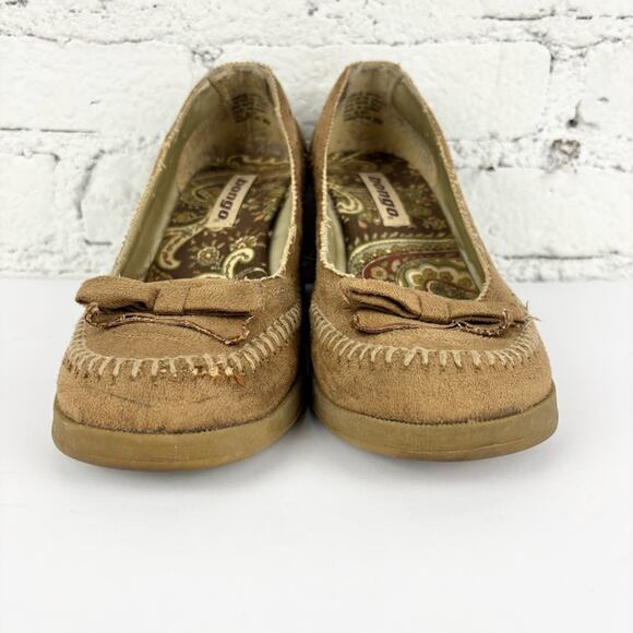 Vintage 90’s Y2K Bongo Faux Suede Wedge Platforms - Picture 3 of 11